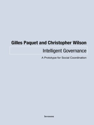 cover image of Intelligent Governance